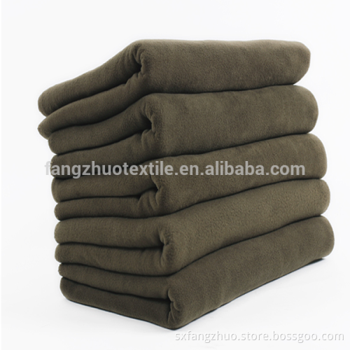 anti-pilling both flannel  50x60 fleece blanket